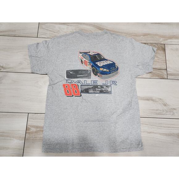 Vtg NASCAR Chase Authentics Dale Earnhardt Jr #88 T-Shirt National Guard L - Picture 3 of 4
